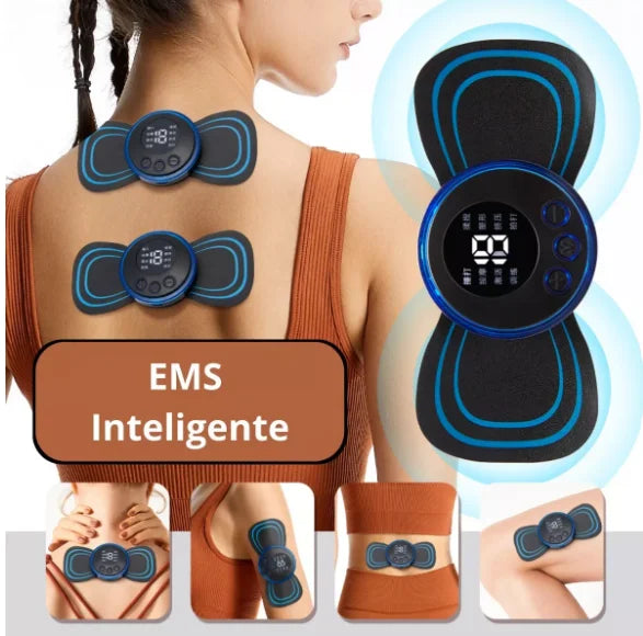 Mini Massageador Elétrico Portátil  para Alívio da dor Muscular Cervical