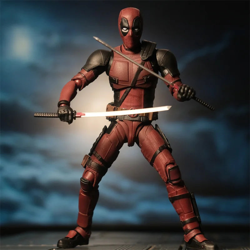 Deadpool Herói - Wilson Comics  Modelo Filme Brinquedos para Crianças Presente